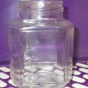 2 Jar Container Unique Style Rounded On 2 Sides Flat On The Others